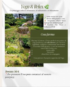 Scopri di più sull'articolo Yoga & Relax