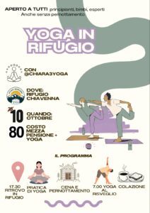 Scopri di più sull'articolo Yoga in Rifugio – Rifugio Chiavenna
